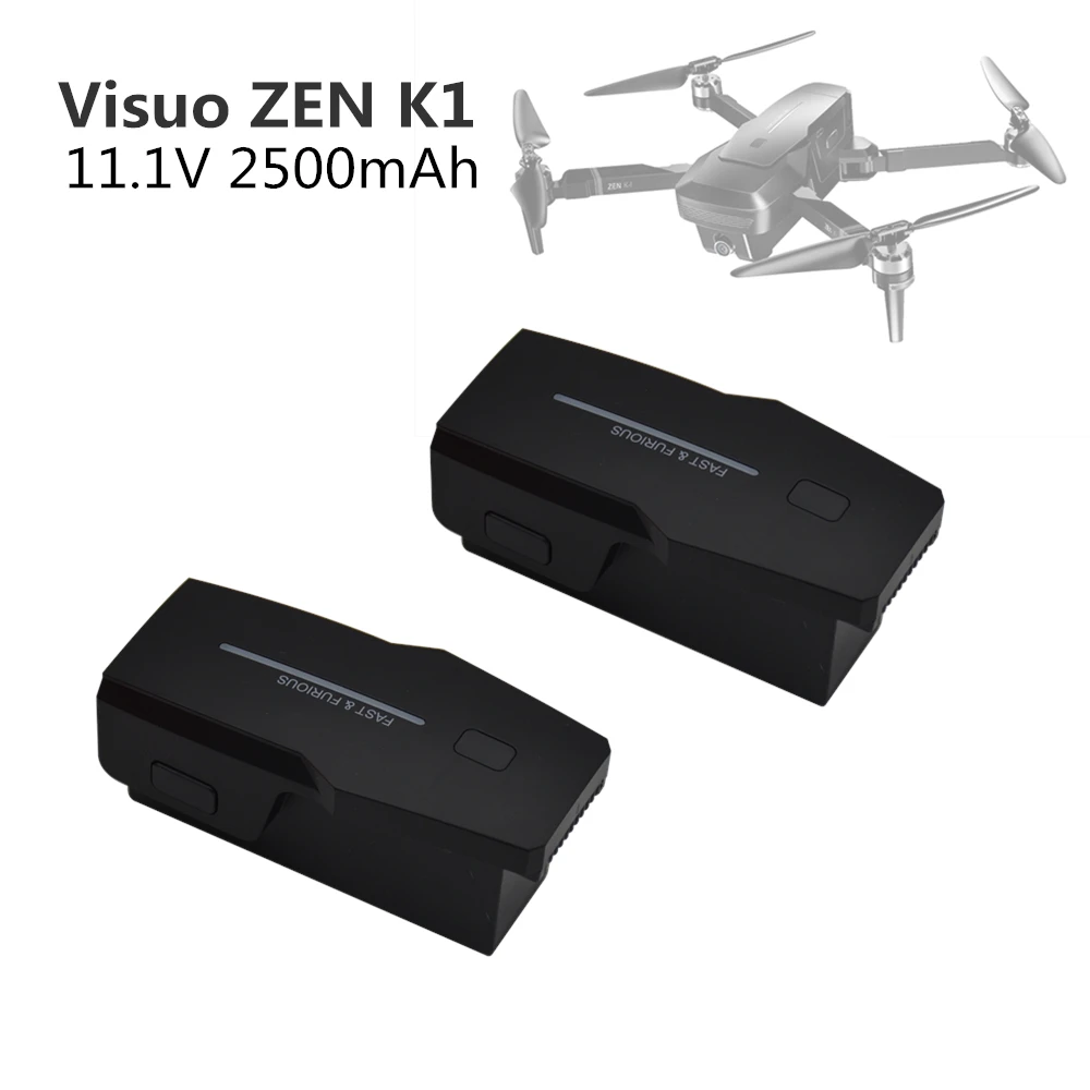 11,1 V 2500mAh Visuo ZEN K1 батарея gps RC Drone батарея 11,1 V 2500mAh Lipo батарея - Цвет: 2PCS