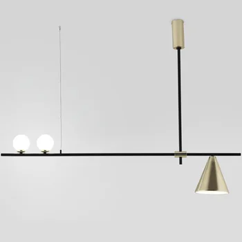 

Modern LED Pendant Light Nordic Dining Room Table Kitchen Light Designer Hanging Lamps Avize Lustre Lighting black/gold