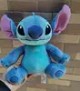 Disney Cartoon Blue Pink Stitch Plush Dolls Anime Toys Lilo and Stitch 25CM Stich Plush Stuffed Toys Christmas Gifts for Kids ► Photo 2/6