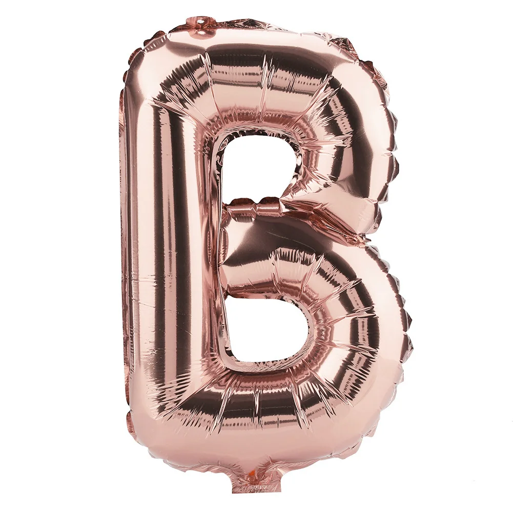Puseky надувные буквы Фольга английский Happy birthday Алфавит шар День рождения украшения детский душ шарики