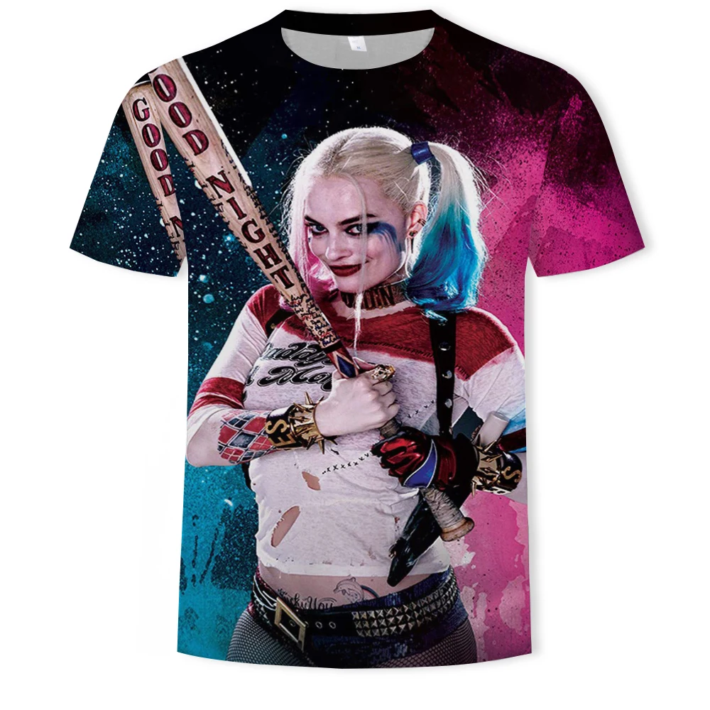 

AliExpress Hot Selling 3D Digital E-sports Anime Character Pattern Printing Casual Men's Short Sleeve T-shirt
