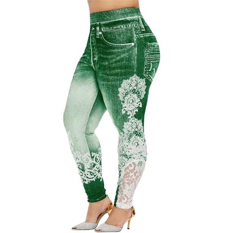 FREE OSTRICH Women Printed Yoga Fitness Leggings Striped Pants High Waist Zipper Trousers Striped Sports Pants Female Bottom 926