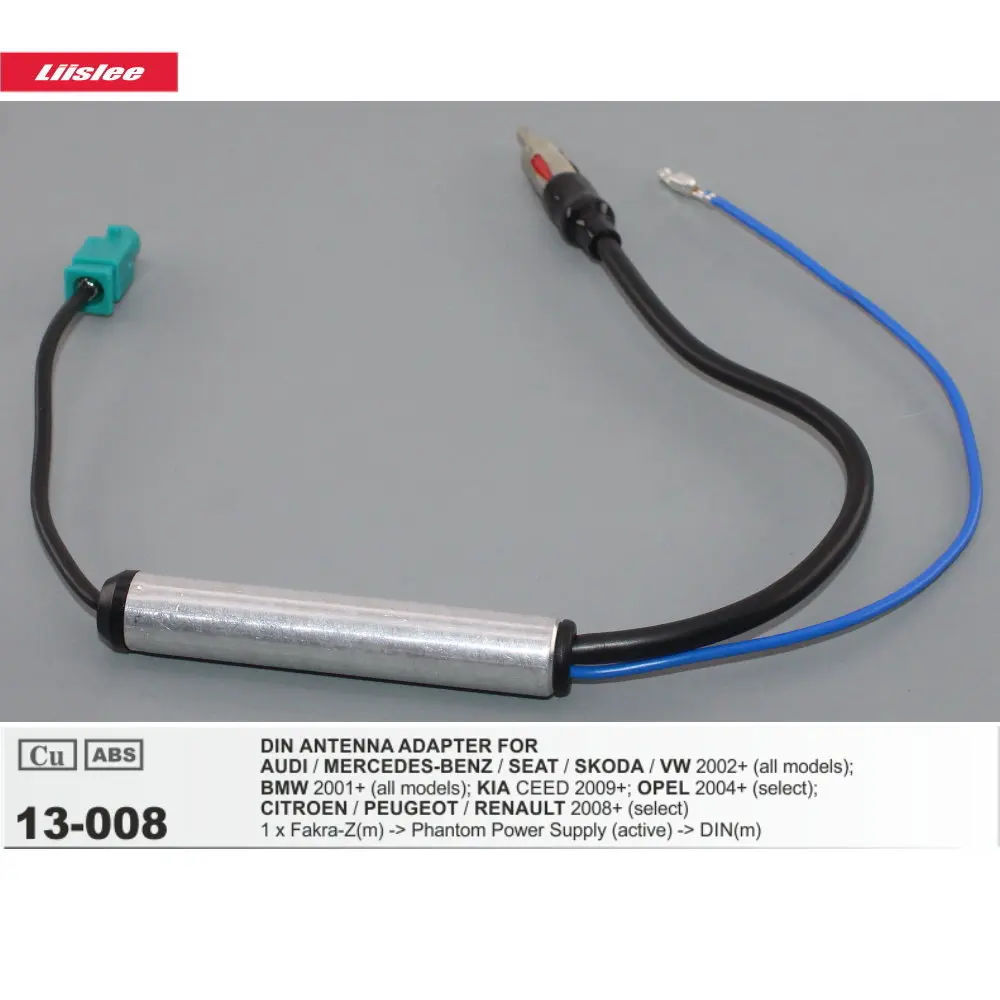 Car Radio Antenna Adapter Wire For Mercedes Benz A B C E G S Cl Cla Clc Clk Cls Gl Glk Sl Slk Sprinter Vito Viano Vaneo M R Cables Adapters Sockets Aliexpress