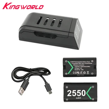 

Rechargeable Backup Battery Pack Charger Set For XBOX ONE Wireless Gamepad Controller USB Cable Charging Dock Kit