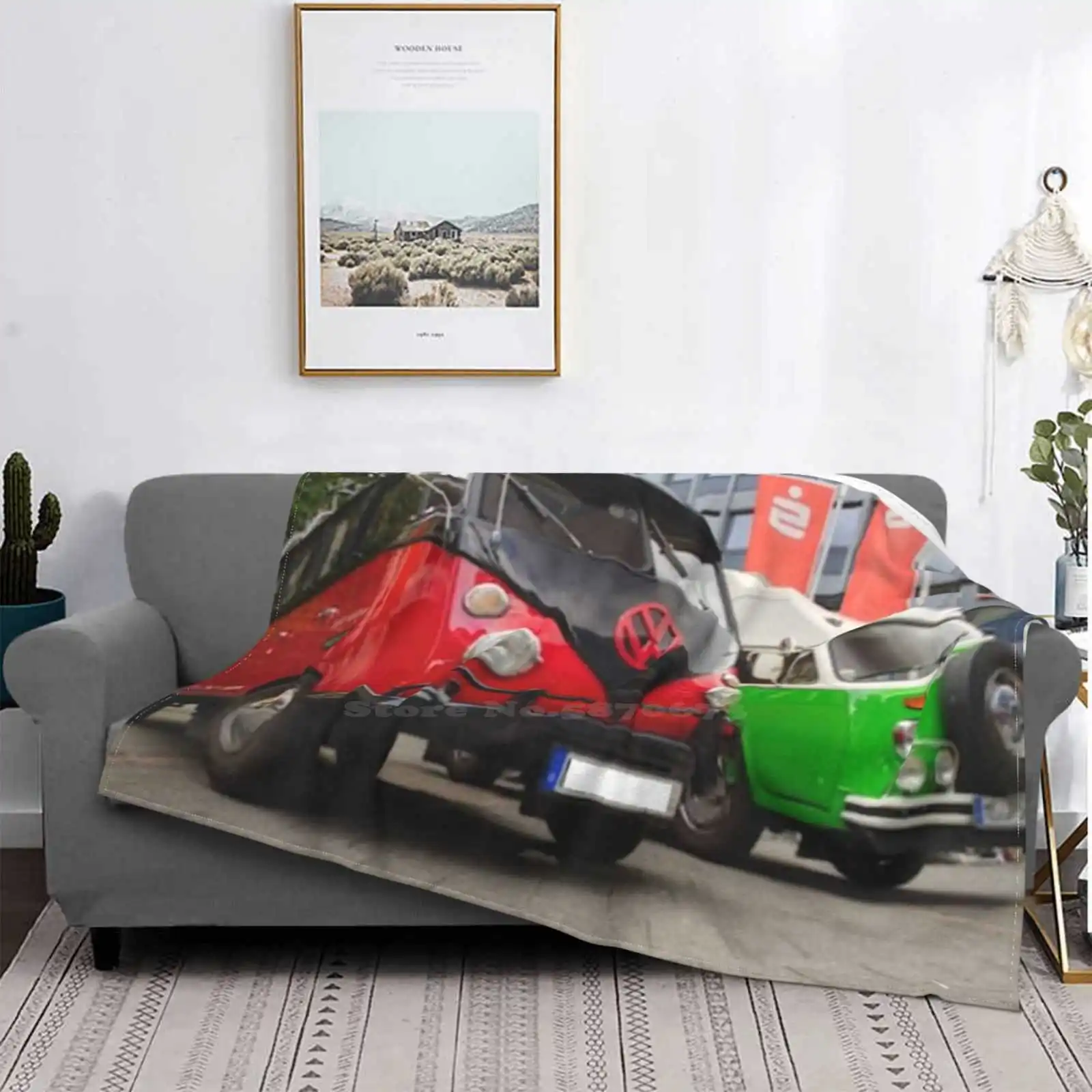 

Bulli T-1 & T-2 Bus Soft Warm Throw Blanket Bulli T1 Bus Bus Bulli T1 T 1 T 1 Retro Vintage Cool Automobile Bus Car Retro Car