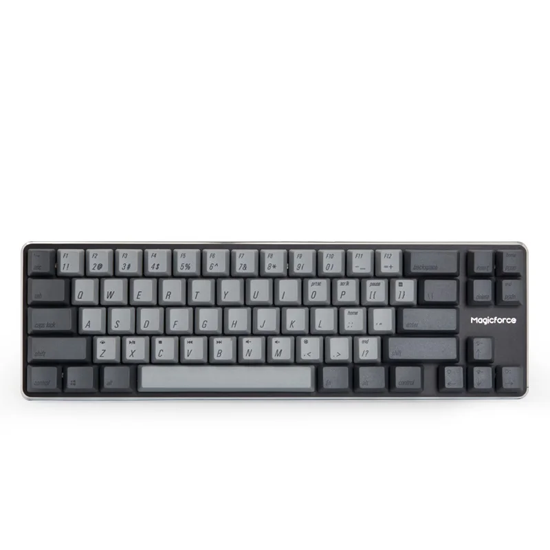 Все новые Qisan Magicforce 68 PBT сублимационная Версия USB Проводная Механическая клавиатура с подсветкой Gateron Cherry Axis