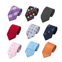 Hi-Tie 10 шт цветной мужской галстук 100% шелк 50 стилей тканые галстуки для мужчин 8,5 см Пейсли роскошные свадебные вечерние деловые случайные