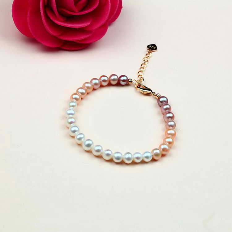 

Wholesale Price HOT CHEAP Freshwater Real Natural Pearl Bracelet Bangle Jewelry for Party Gift 10pcs/lot