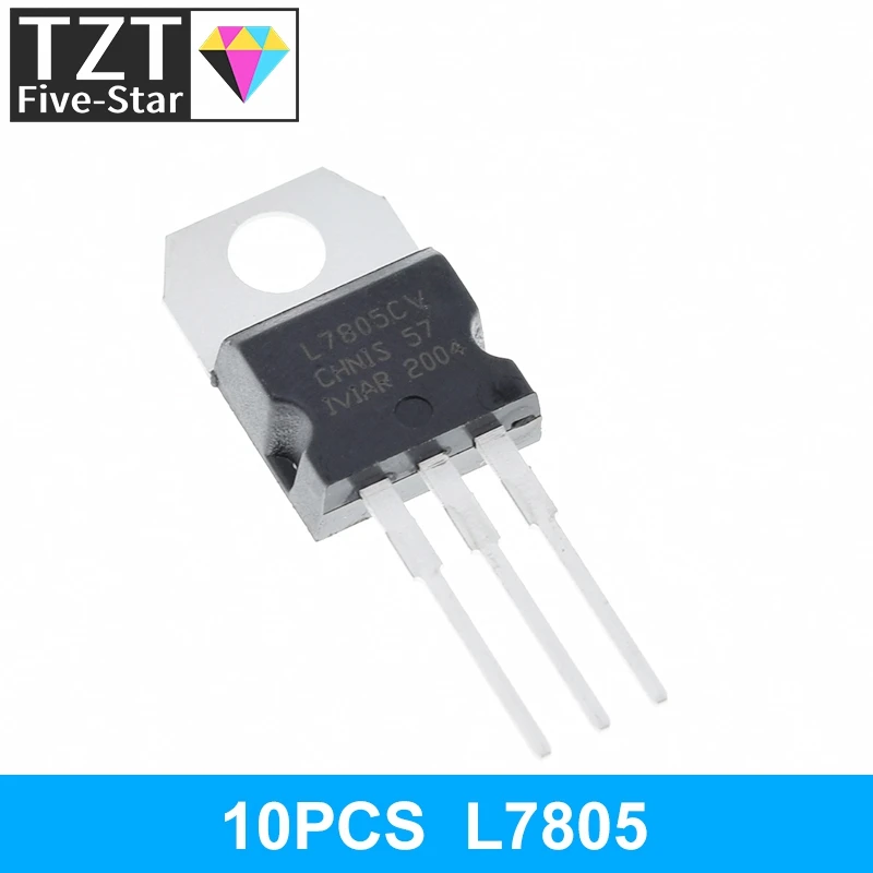 TZT 10PCS LM317T L7805 L7806 L7808 L7809 L7910 L7812 L7815 L7818 L7824 L7915 Spannungsregelungsmodul – Detail 4