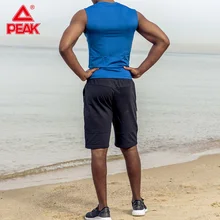 Мужская быстросохнущая Спортивная футболка без рукавов для фитнеса, спортивные топы из хлопка, жилет для бодибилдинга, Профессиональный жилет FW65261