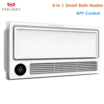 

Yeelight Smart Bath Heater Bluetooth APP Remote Control 8 in 1 Bath Heater Ceiling Light 3 Gear Speed Rapid Heating
