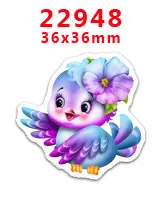 PR-22948 Наборы для творчества Герой мультфильма с плоской задней частью Плоские наклейки 30 штук. PR-22920-22950 - Цвет: PR-22948