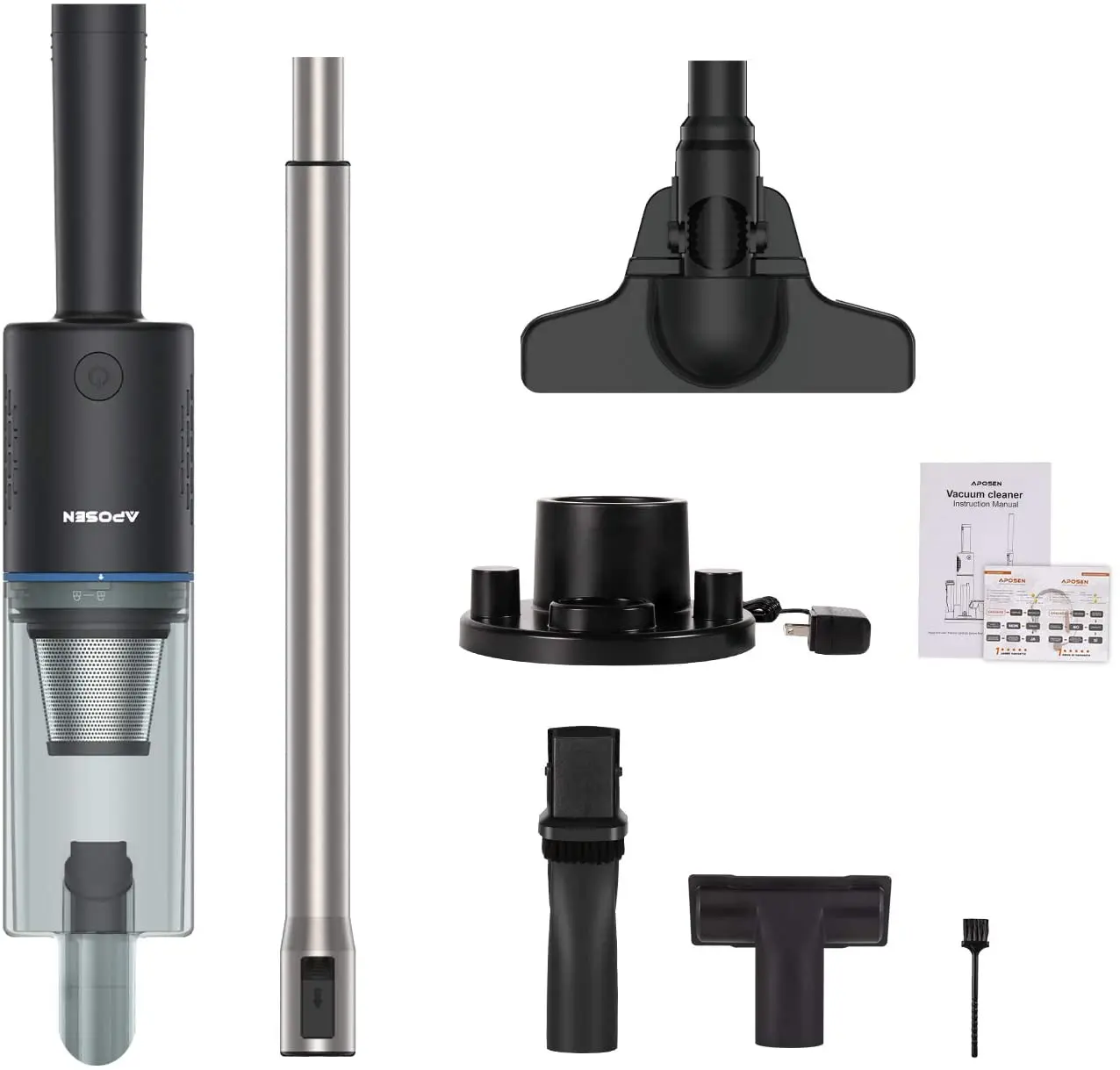 APOSEN A16s Handheld Wireless Vacuum Cleaner Cordless Vacuum 5in1