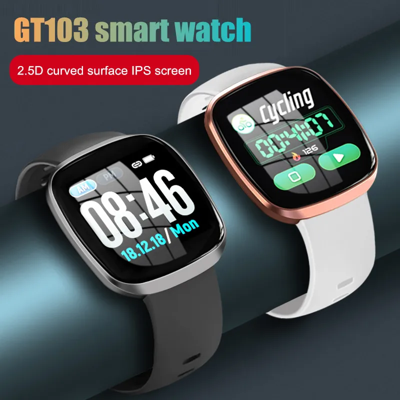

Lerbyee Sport Smart Watch Full Screen Touch Heart Rate Monitor Fitness Watch Men Waterproof Call Reminder Women Smartwatch New