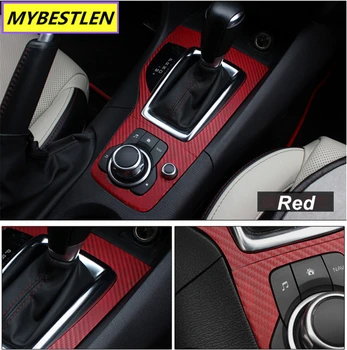 

Carbon Fiber Gear Panel Refit Sticker Panel Decal Car Styling fit for Mazda 3 Axela Accessories Car Styling
