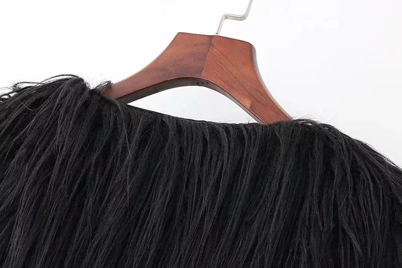 AliExpress женское платье в европейском и американском стиле, пальто с искусственным мехом, женское осеннее и зимнее Новое Стильное теплое пальто из искусственного меха