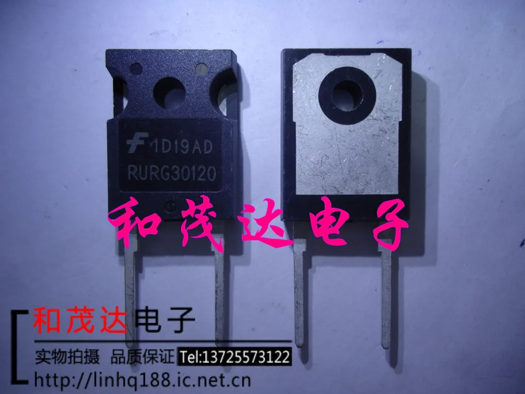 2шт/RURG30120 TO-247 1200V30A