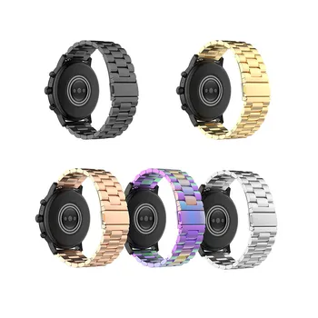 

22mm Stainless Steel Watch Band Strap For Fossil Gen 5 Carlyle, Gen 5 Julianna, Gen 5 Garrett, Gen 5 Carlyle HR