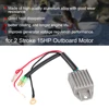 Aluminium Alloy Voltage Regulator Rectifier Stabilizer for 2 Stroke 15HP Outboard Motor Marine Boat Accessories ► Photo 3/6