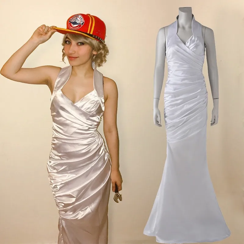 Костюм для косплея окончательной фантазии XV FF15 Lunafreya Nox Fleuret белое необычное