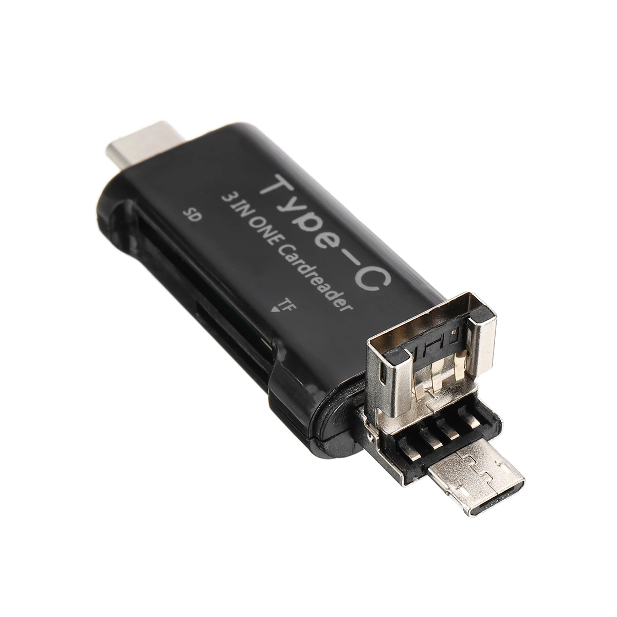 High-speed USB Card Reader Adapter For Android Computer Extension Headers For USB2.0/Type-C/Micro SD/TF Read High-speed USB Card Reader Adapter For Android Computer Extension Headers For USB2.0/Type-C/Micro SD/TF Read