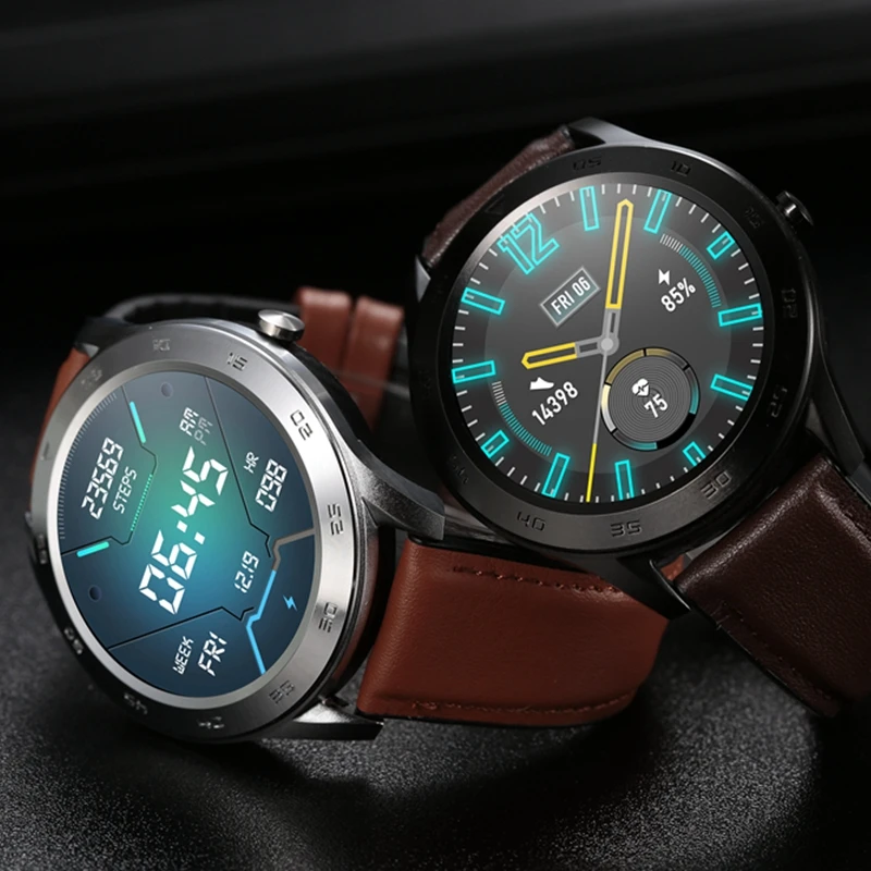  DTNO.I No.1 DT98 Smart Watch IP68 Waterproof 1.3 Full Round HD Screen ECG Detection Multi Dials Sma - 4000154912034