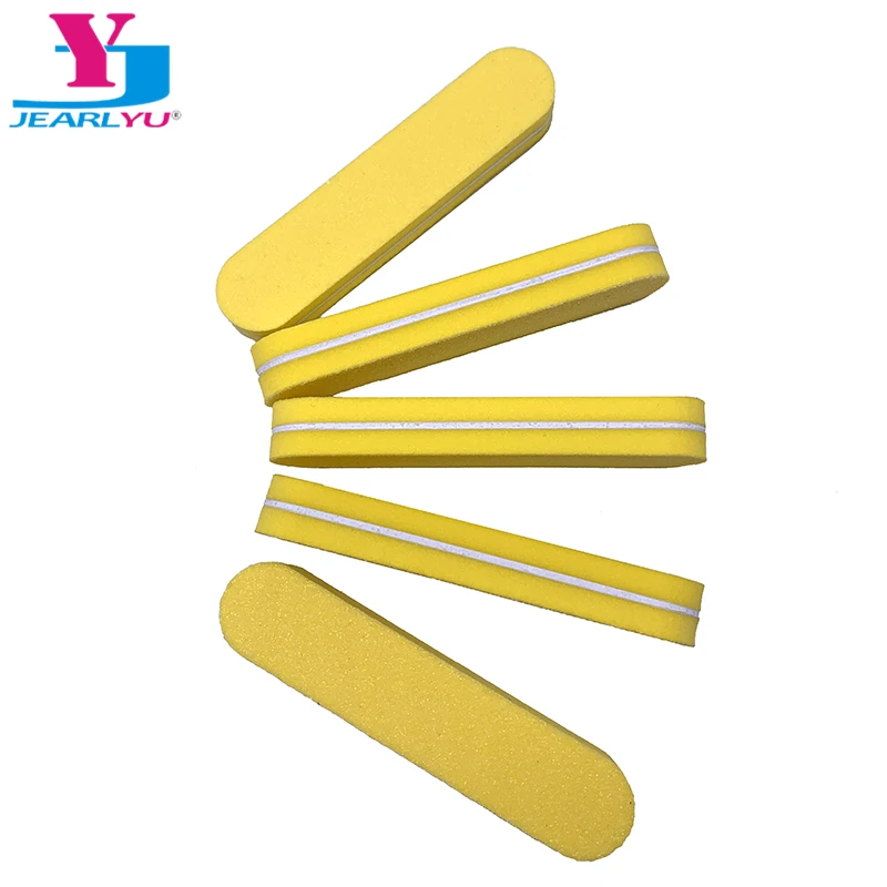 20 Pz Portatile Lavabile Spugna Lime A Ongle Professionel Carta Vetrata Lucidatura File Tutto Per Manicure Gel Unghie Accessori Strumenti