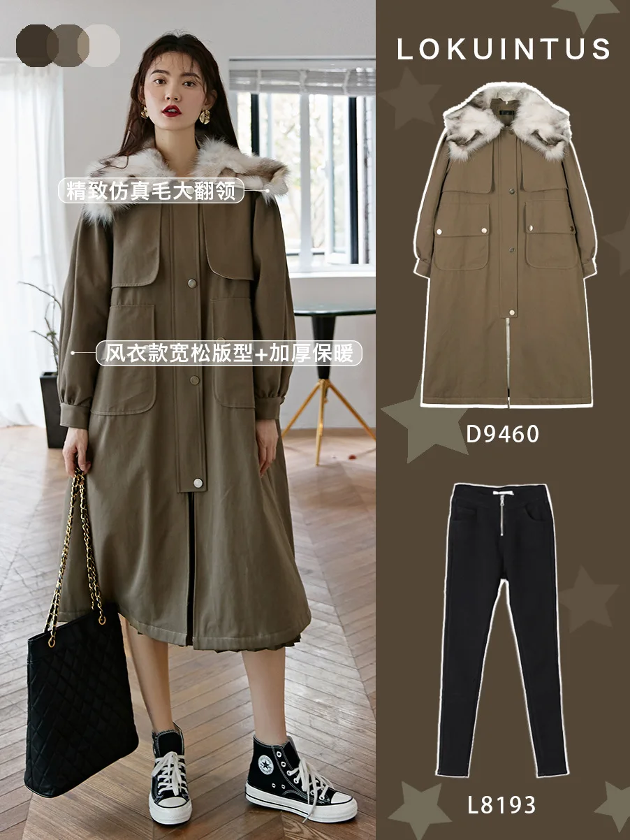 

Down Cotton Coat Female Jacket Parka Winter Jacket Women Clothes 2020 Korean Parkas Warm Tops Veste Homme Hiver ZT4636