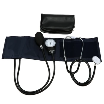 

Medical equipment Manual Blood Pressure meter Stethoscope Sphygmomanometer Aneroid Blood Pressure monitor Adult health care