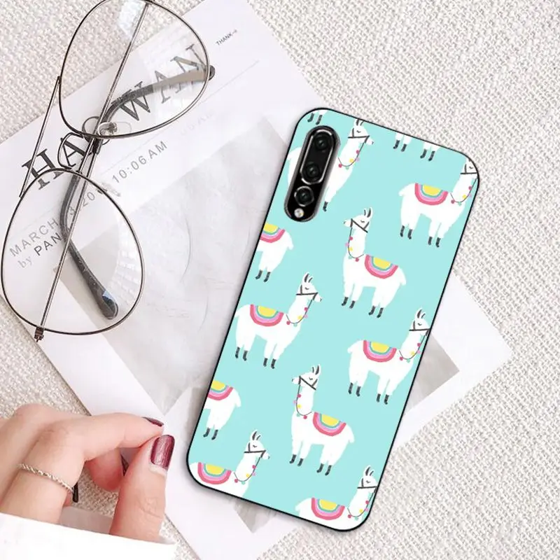 Cartoon Lama Llama Alpacas Animal