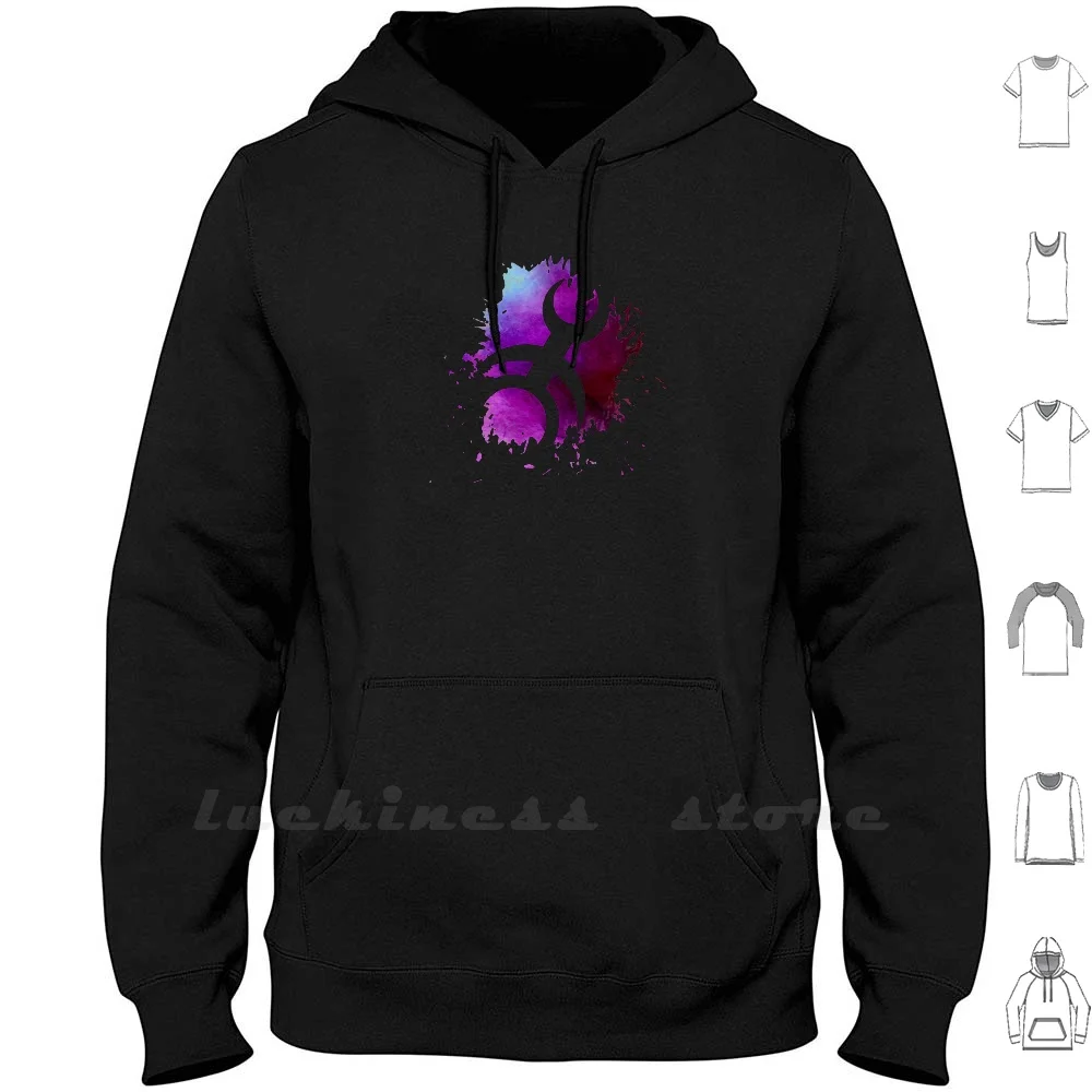 Scava In Piacere Felpe Con Cappuccio Manica Lunga Fantasy Chaos Total War Chaos Gods Black Leagion Death