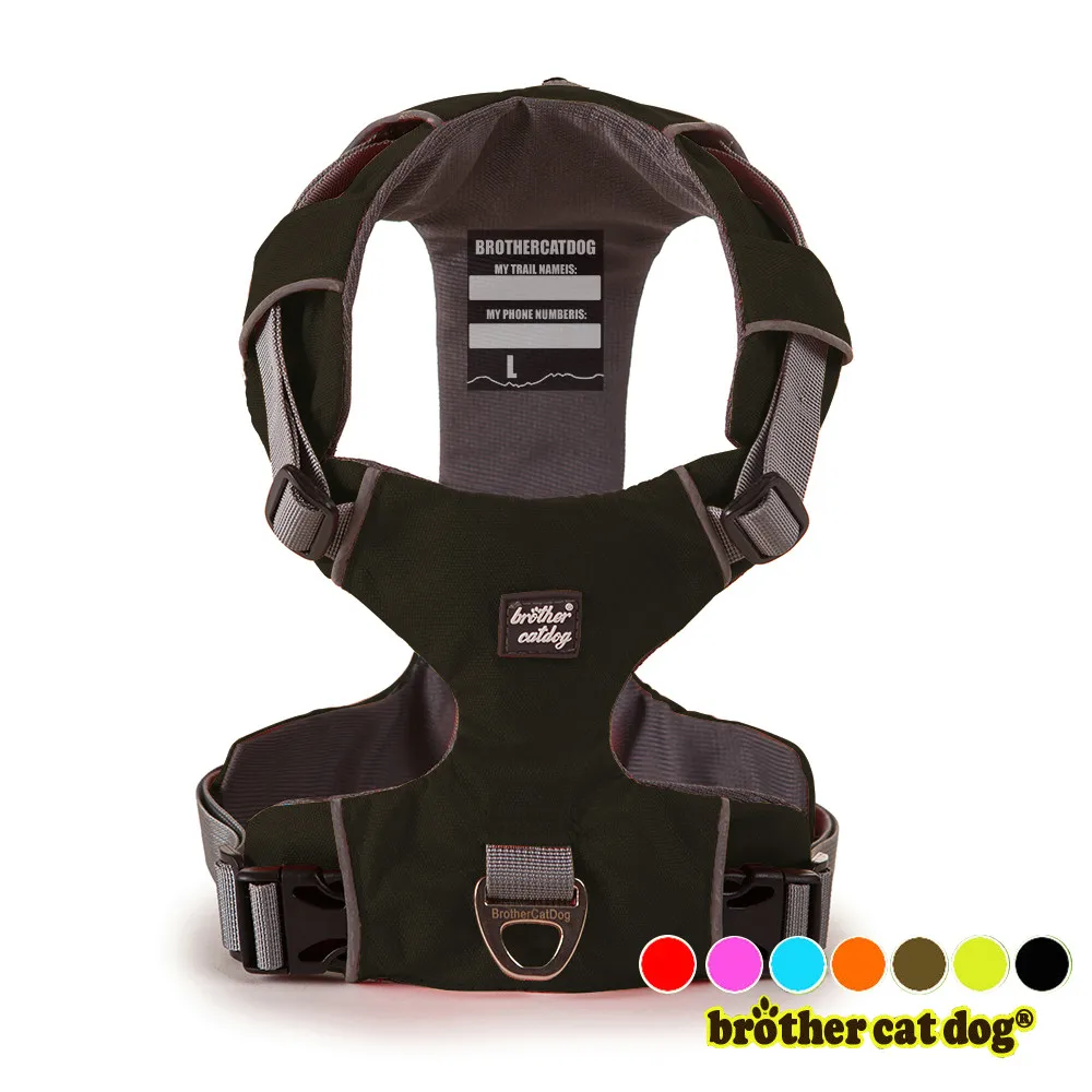 

Brand Pet Dog Harness 3M Reflective Collar Harnesses For Dogs Pets Service Dog Belt German Shepherd Pit Bull Pet Shop Products