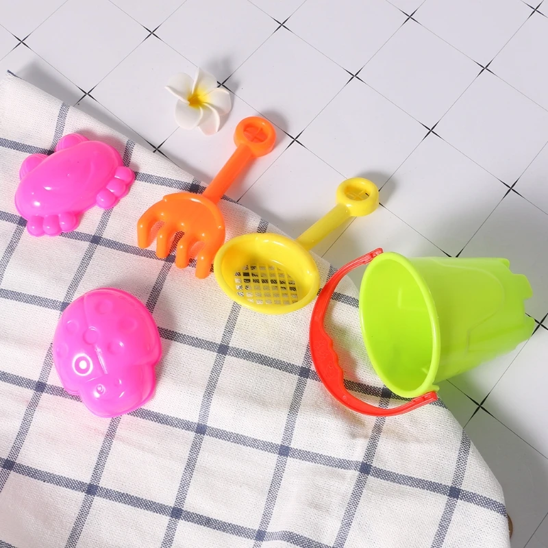 Крошечный пляжный песок инструменты игрушки ведро набор для малышей Детские уличные игрушки новинка