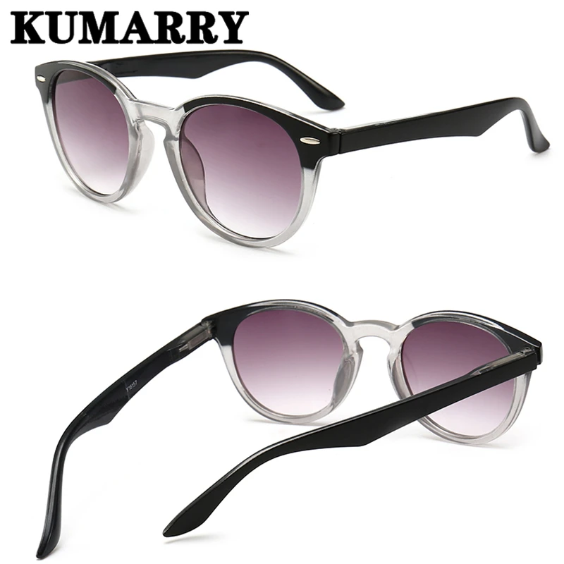 KUMARRY, модные круглые очки для чтения, для мужчин/женщин, сверхлегкие, люксовый бренд, очки, диоптрий, 1,0+ 1,5+ 2,0+ 2,5+ 3,0+ 3,5+ 4,0