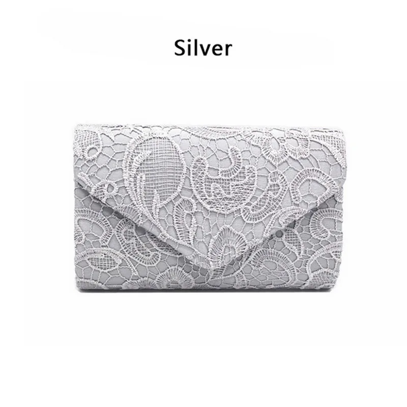 Silver Litthing классический стиль женские сумки модные горячие твердые клатчи красивые девушки сумки для леди сумки Прямая поставка - Цвет: Silver