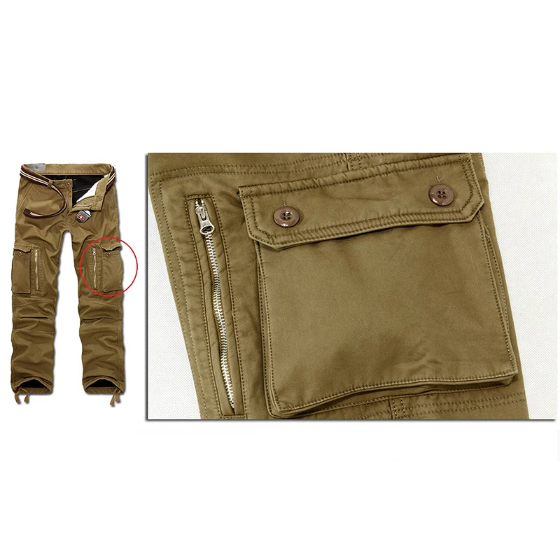 Men Winter Fleece Lined Pants Casual Thick Trekking Hiking Mens Trousers Warm Plus Size Camping Climb Run Male Outdoor Pants