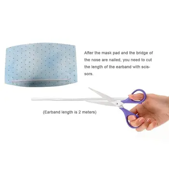 

DIY Kid Mask Face Masks With Elastic Earloop 3-Ply Thicker Breathable And Comfortable Safety Masks For Home Office Use