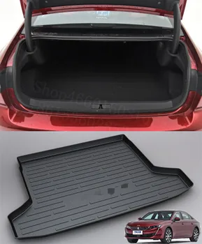 

Puou Non-Slip Waterproof For Peugeot 508 2015-18 Mat Rear Trunk Liner Cargo Floor Tray Carpet Guard Protector Car Accessorie