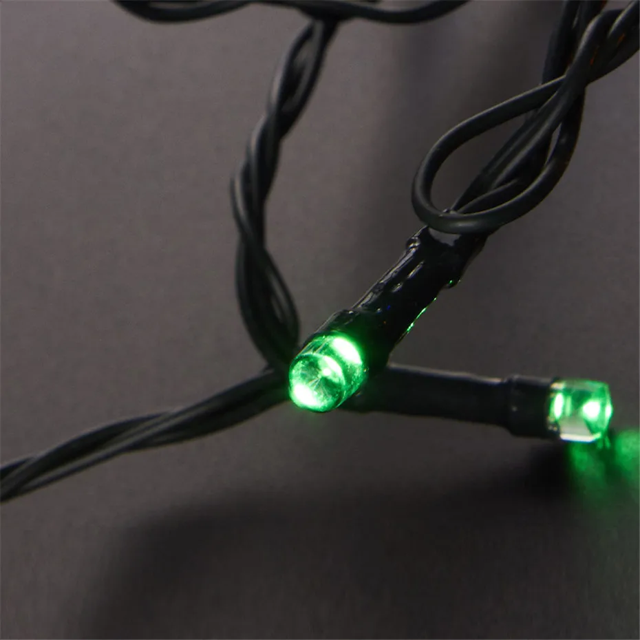 LED Solar Fairy String Light Outdoor Garland Street Lights Decoration Holiday Garland Decorative Festoon for Garden Fence 22M