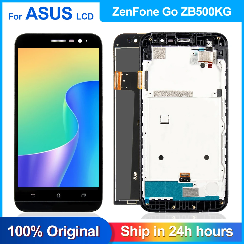 5 0 ''Новый ZB500KG ЖК дисплей сенсорный экран дигитайзер сборка для Asus ZenFone Go X00BD с