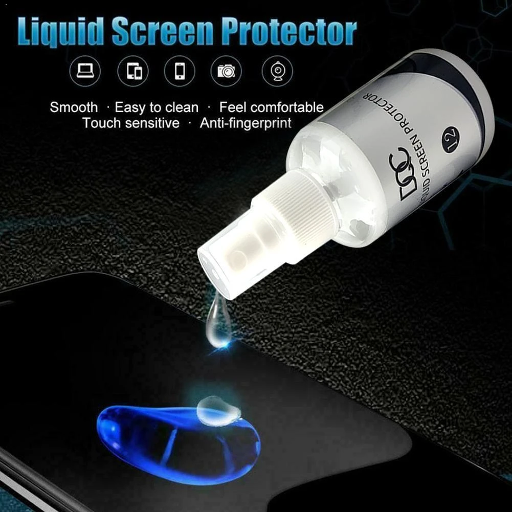 50ml Nano Liquid Universal Nano Technology Screen Protector Curved Mobile  Film For Iphone Glass Huawei Tempered Phone Unive G6y5 - Accessory Bundles  & Sets - AliExpress