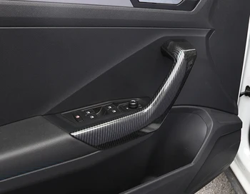 

Car Door Side Inner Armrest Cover Trim for Volkswagen VW T-Roc 2017-2020