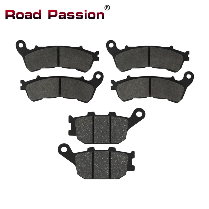 Road Passion Motorcycle Front and Rear Brake Pads For Honda XL700 Transalp 2008-2011 CB 600 CB600 Hornet 2007-2012 CBF600 | Автомобили и
