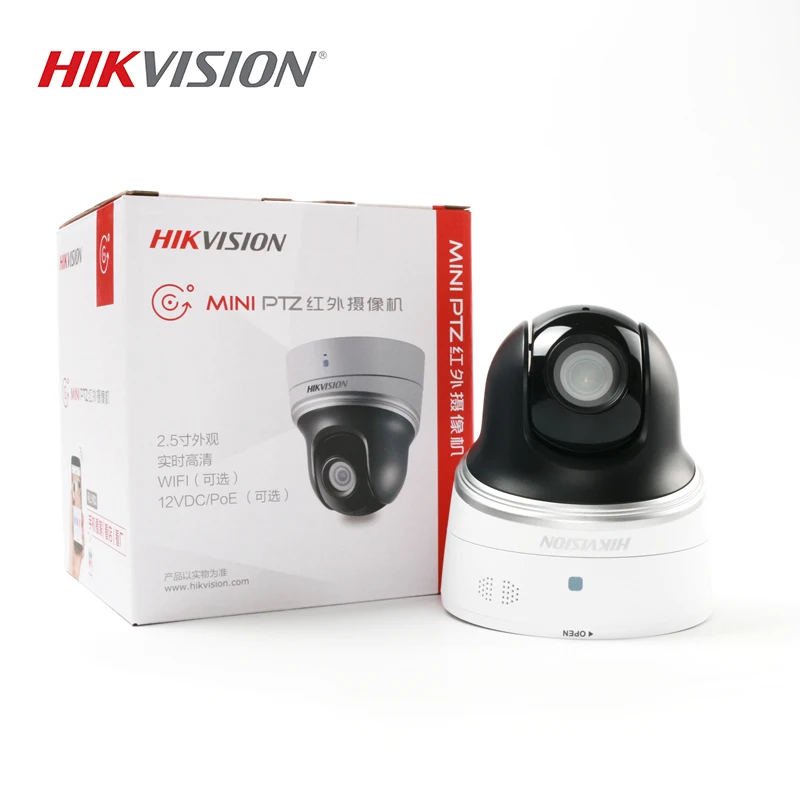 HIKVISION DS 2DC2106IW D3 1.3MP IP мини PTZ камера 3 18 мм с ИК поддержкой Hik Connect APP Mobile Control ONVIF Слот