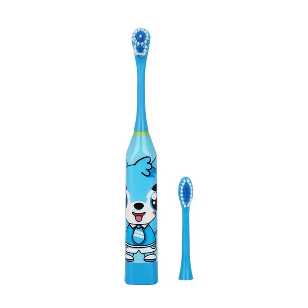 Lovely Children Electric Toothbrush Cartoon Pattern Double-sided Tooth Brush Heads Electric Teeth Brush For Kids with 2 pcs Head Lovely Children Electric Toothbrush Cartoon Pattern Double-sided Tooth Brush Heads Electric Teeth Brush For Kids with 2 pcs Head