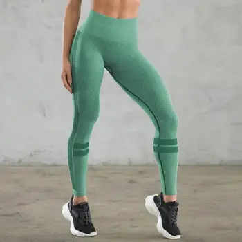 

Sexy Hollow Out Fitness Leggings Motion Bodybuilding Slim Trousers Seamless Pants Woman
