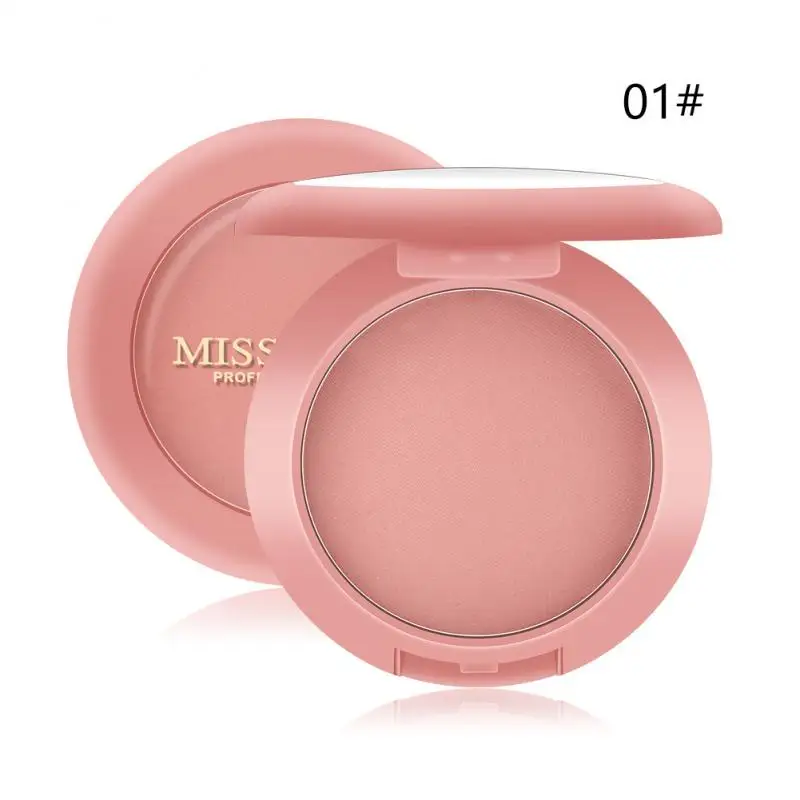 8 Colors Face Mineral Pigment Blusher Blush Powder Brozer Cosmestics Professional Palette Blush Contour Shadow TSLM2 - Цвет: 01