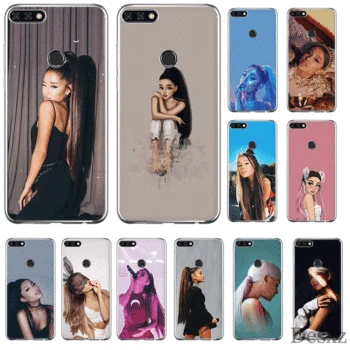 

Mobile Phone Case For Huawei Honor 7A 7C 7X 6A 8 8X 8C 9 9X View 20 Note 10 Lite Cover Ariana Grande