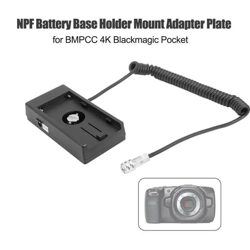 NPF батарея База держатель адаптер пластина для BMPCC 4K Blackmagic Pocket