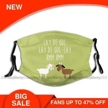 

Goat Mouth Face Mask Sound Of Music Goat Herd Facial Mask Kawai with Filters for Adult Beautiful Mask